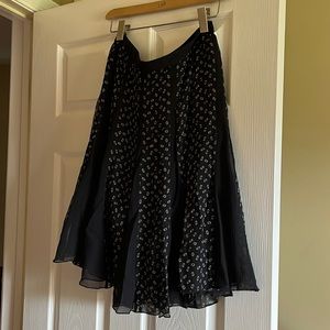 Ann Taylor Silk Skirt